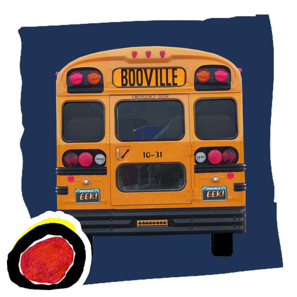 Bus To Booville: a funny Halloween costume story book for kids, by Wendy Wax (by Auryn Apps)